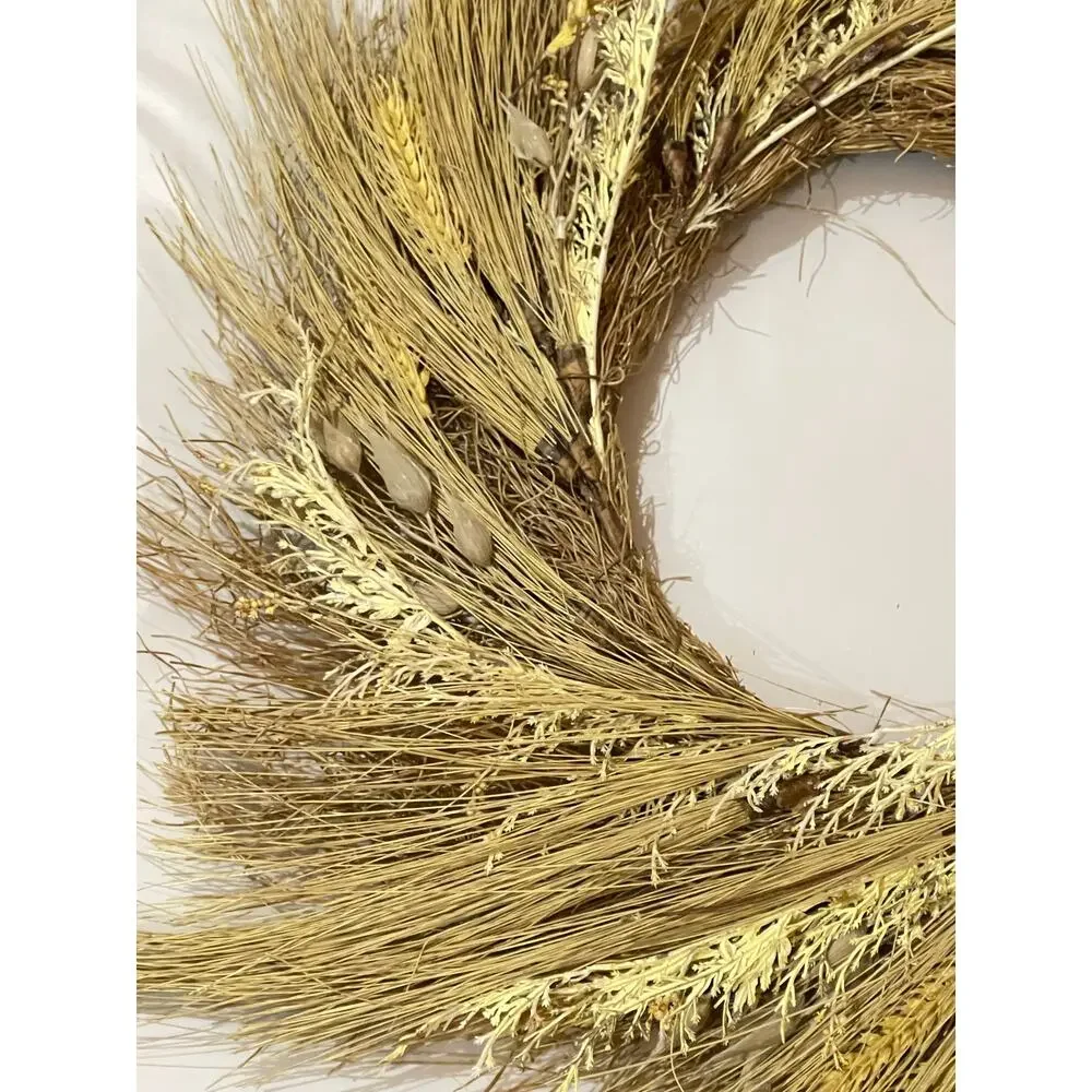 VanCortlandt Farms Handmade Dried Flower Savannah Wheat 22”